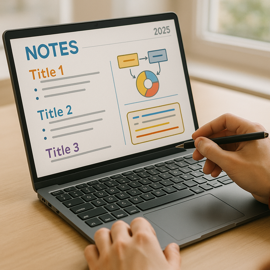 découvrez comment optimiser votre prise de notes en 2025 grâce à des techniques innovantes et des outils numériques. améliorez votre efficacité, organisez vos idées et boostez votre productivité avec des conseils pratiques adaptés aux nouvelles tendances.