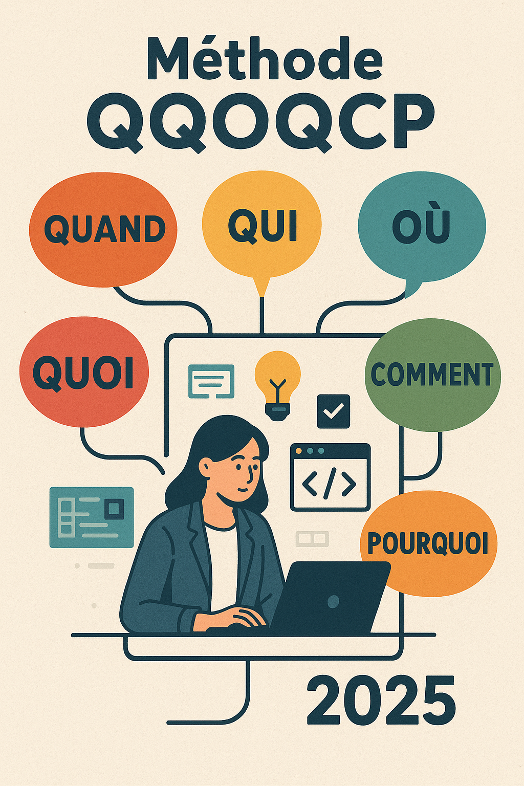 découvrez comment le modèle qqoqcp (qui, quoi, où, quand, comment, pourquoi) peut transformer votre gestion de projet en 2025. apprenez à clarifier vos objectifs, améliorer votre communication d'équipe et optimiser vos processus pour une efficacité accrue.