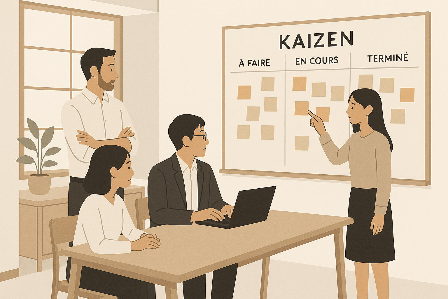 découvrez comment la méthode kaizen peut transformer votre efficacité en 2025 grâce à un exemple concret. apprenez à appliquer des principes d'amélioration continue pour booster vos performances personnelles et professionnelles.