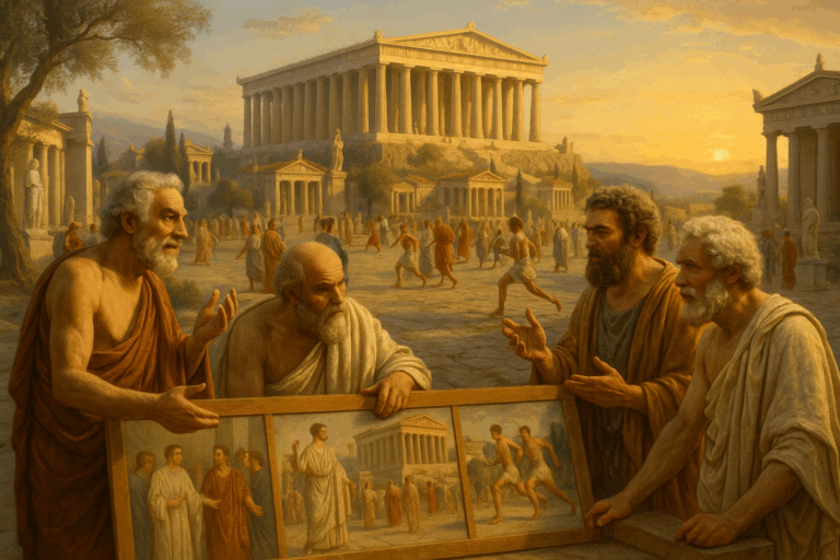 découvrez les enjeux historiques et culturels de la civilisation grecque à travers une plongée fascinante dans le temps des grecs. un voyage enrichissant au cœur de leurs contributions à l'art, la philosophie et la politique.